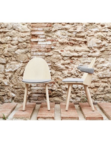 SILLA UMA NATURAL CLARO 2P/CAJA