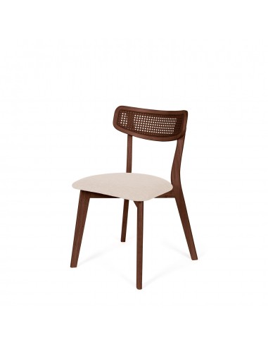 Silla de madera nogal SHIRLEY diseño...