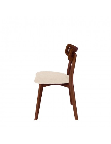 Silla de madera nogal SHIRLEY diseño...
