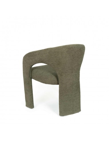 Silla toda tapizada de diseño orgánico LORETTA
