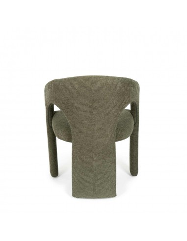 Silla toda tapizada de diseño orgánico LORETTA