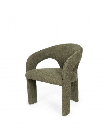 Silla toda tapizada de diseño orgánico LORETTA