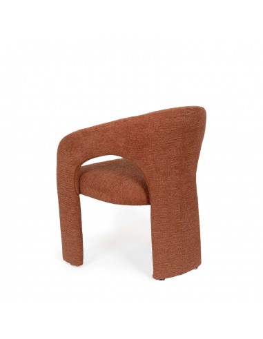 Silla toda tapizada de diseño orgánico LORETTA
