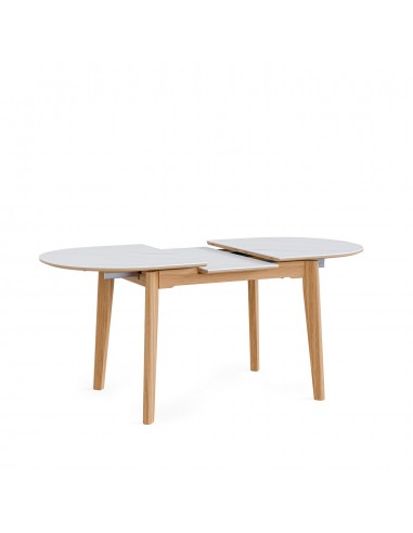 Mesa extensible porcelánico blanco VELMA...