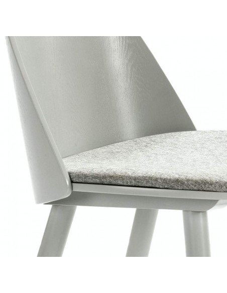 TEULAT SILLA de diseño UMA, GRIS CLARO TEULAT SILLA de diseño UMA, GRIS CLARO