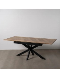 Mesa extensível Oslo 160(200) x 90, laminado com aspeto... 2