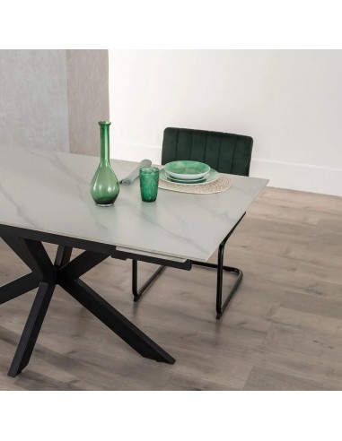 Mesa extensível 170(220) x 90 NALU porcelânico...