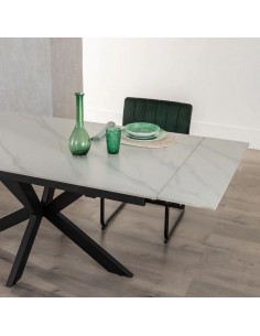 Mesa extensível 170(220) x 90 NALU porcelânico simil... 2