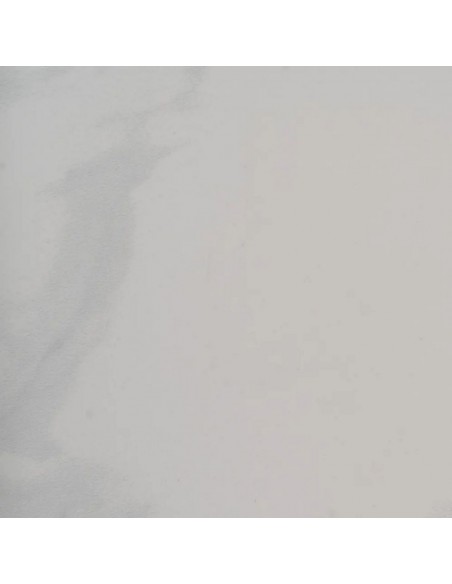 Mesa extensível 170(220) x 90 NALU porcelânico simil mármore e metal