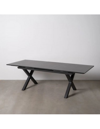 Mesa extensível 180(240) x 100 LUNA, vidro...