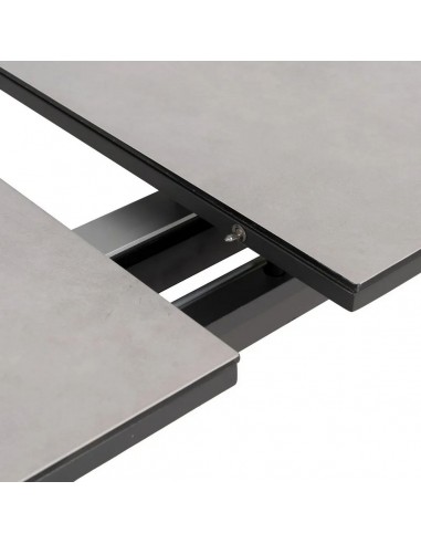 Mesa extensible 180(240) x 100 LUNA, cristal...