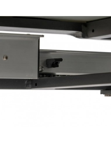 Mesa extensible 180(240) x 100 LUNA, cristal...