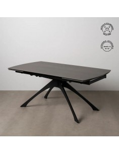 Mesa extensível Altea 180(260) x 90, vidro porcelânico...