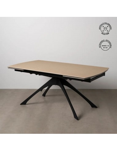 Mesa extensible Altea 180(260) x 90, cristal...