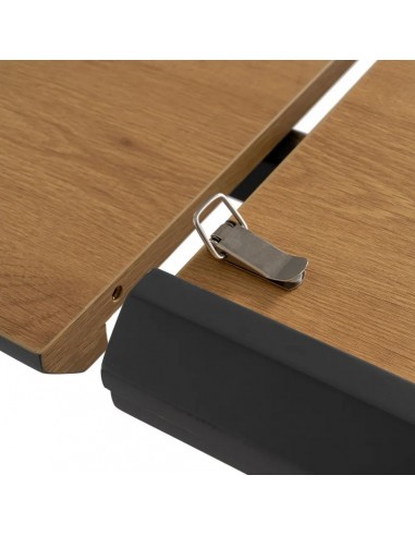 Mesa redonda extensível NEXO 120-160 em MDF cor...