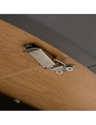 Mesa Extensible Redonda 120-160 NEXO MDF roble...