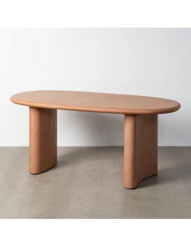 Mesa Comedor ovalada 180x90 SIRI, Terrazo y...