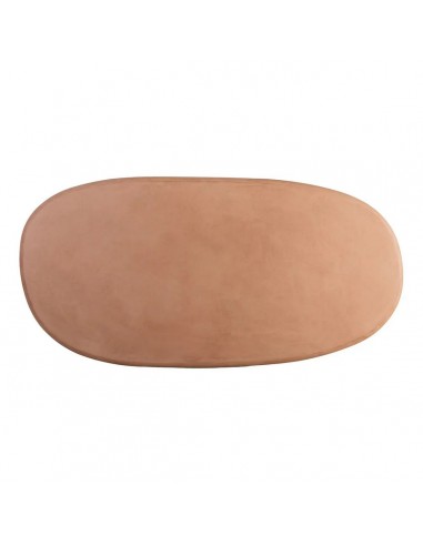 Mesa de jantar oval SIRI 180x90, em terrazo e...