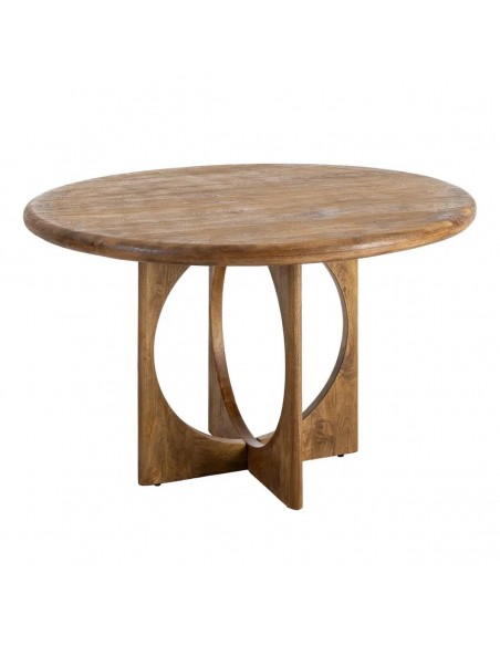 Mesa Redonda étnica 125 SIENNA en Madera de Mango Miel