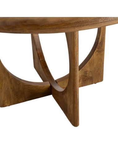 Mesa Redonda étnica 125 SIENNA en Madera de...