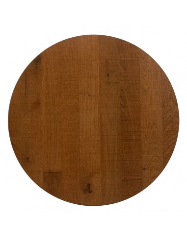 Mesa cocina 60 BISTRO, MDF natural y metal negro