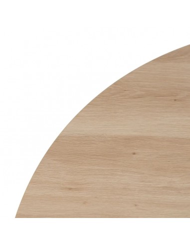 Mesa de Comedor Redonda Ruth120 Natural y Crema...