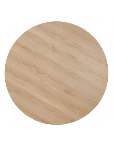 Mesa de Comedor Redonda Ruth120 Natural y Crema...