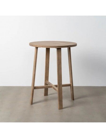 Mesa Alta 80 x 102 KAURO de Madera de Caucho Natural