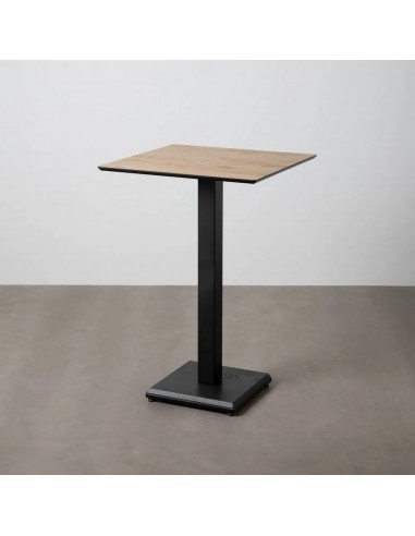 Mesa alta quadrada 68 x 100 CONTRAC em metal e...