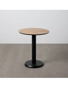 Mesa redonda 65 CONTRAC de cocina en Metal y Madera 2