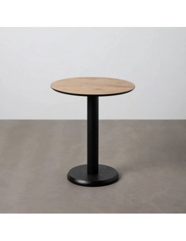 Mesa de cozinha redonda CONTRAC 65 em metal...