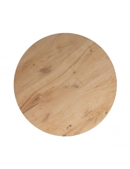 Mesa redonda 65 CONTRAC de cocina en Metal y Madera