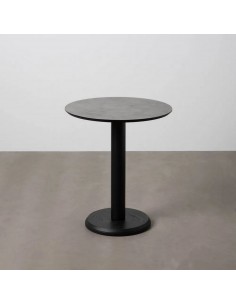 Mesa cocina redonda 65 CONTRAC en grafito/antracita 2