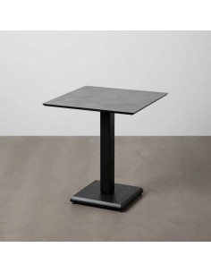 Mesa cocina cuadrada 68 CONTRAC en grafito/antracita 2