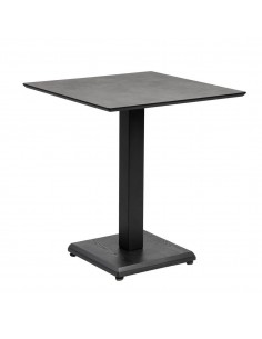 Mesa de cozinha quadrada 68 CONTRAC em grafito/antracita