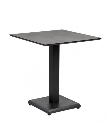 Mesa de cozinha quadrada 68 CONTRAC em grafito/antracita
