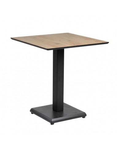 Mesa cocina cuadrada 68 CONTRAC en Metal y Madera