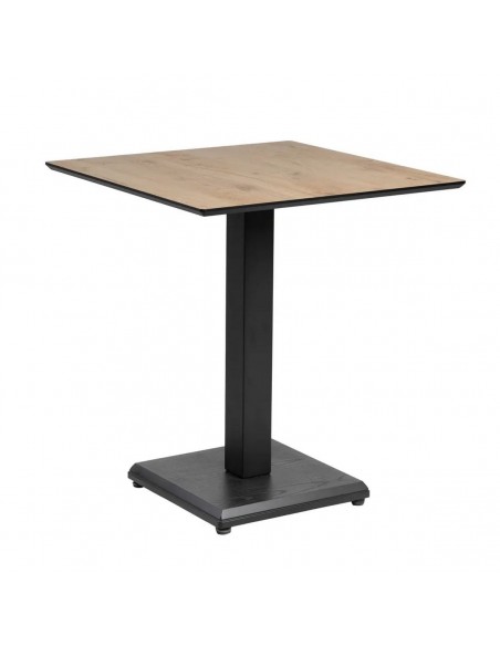 Mesa cocina cuadrada 68 CONTRAC en Metal y Madera