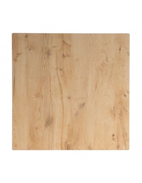 Mesa Alta cuadrada 68 x 100 CONTRAC Metal y Madera