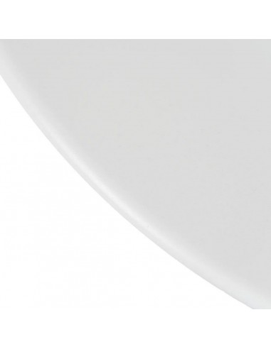 Mesa exterior Plegable redonda 70 acero blanco...