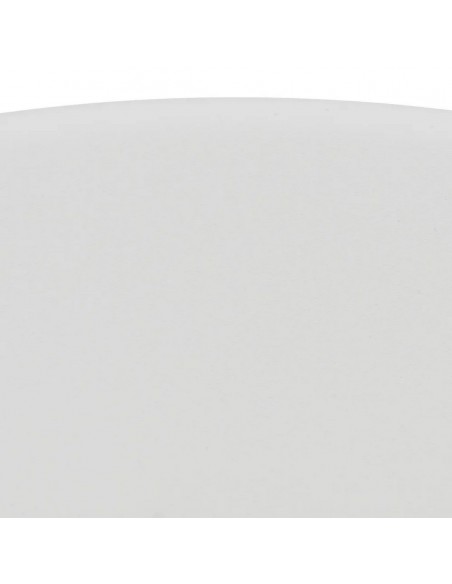 Mesa exterior Plegable redonda 70 acero blanco compacta