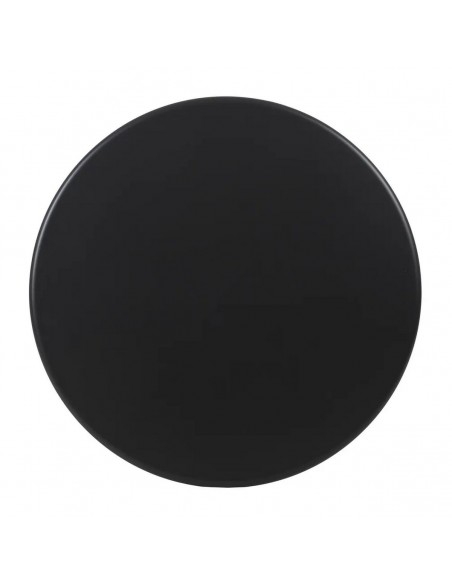 Mesa dobrável redonda compacta para exterior 70 cm, aço cinzento antracite.