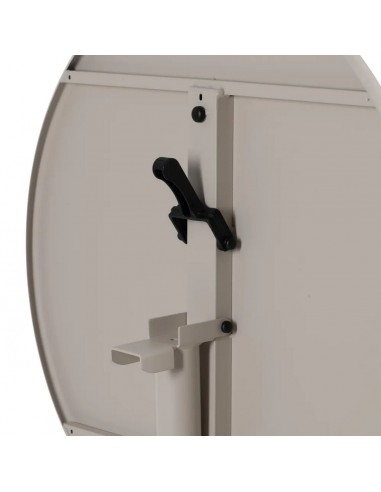 Mesa dobrável redonda compacta para exterior,...