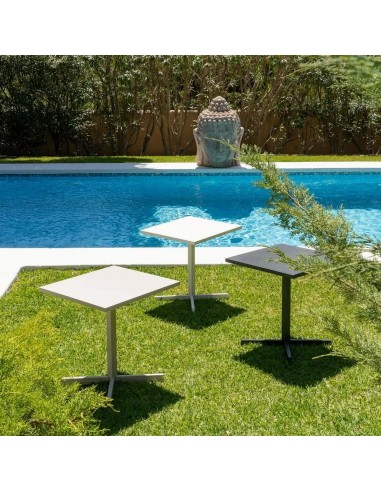 Mesa Plegable exterior cuadrada 70 compacta,...