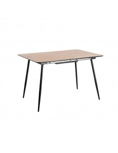 Mesa extensible 120(160) x 80 TERRA color natural y...