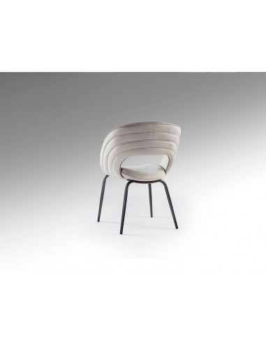 Silla de estilo moderno NIM en Símil Ante con...