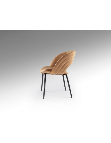 Silla de estilo moderno NIM en Símil Ante con...