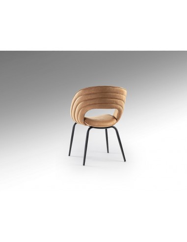 Silla de estilo moderno NIM en Símil Ante con...