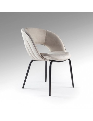 Silla de estilo moderno NIM en Símil Ante con...