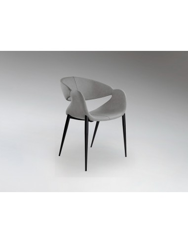 Silla de estilo moderno GIRO Tapizado Textil...